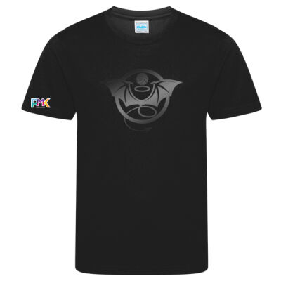Devils Netball T-Shirt Junior - Black Thumbnail