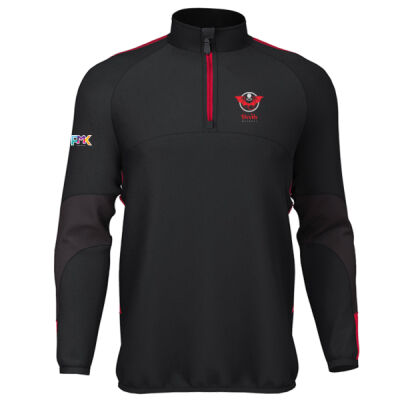 Devils Netball 1/4 Zip Midlayer - Junior Thumbnail